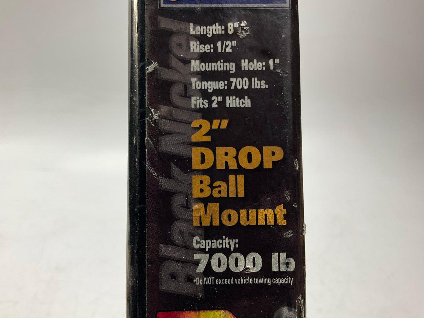 Reese 70607 Hitch Ball Mount 2'' Hitch, 1/2'' Rise, 8'' Long, 7000lbs Capacity