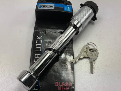 Reese 7081400 Trailer Hitch Lock, For 3'' Receiver, 5/8'' Pin Diameter, Dogbone