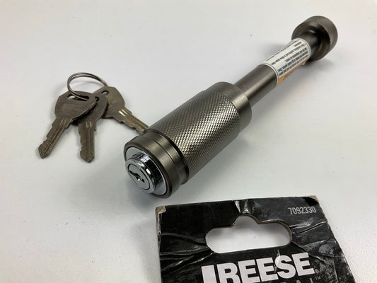 Reese Tactical Trailer Hitch Lock For 2'' & 2-1/2'' Receivers, 5/8'' Pin Diameter