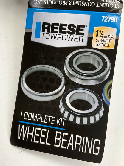 Reese 72790 Trailer Wheel Bearing Kit, 1-1/4'' For 1-1/4'' Straight Spindle