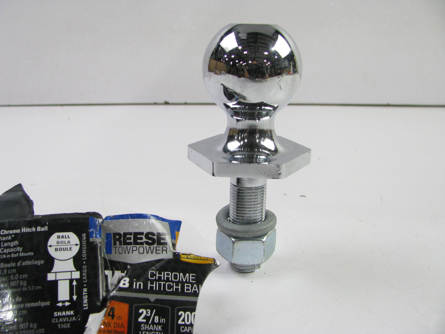 Reese 72804 Towpower 1-7/8 In. Steel Interlock Hitch Ball