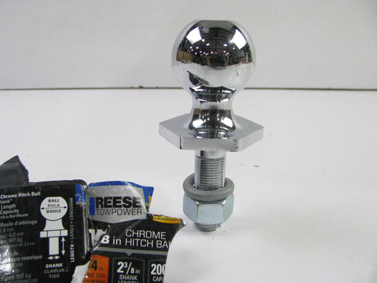 Reese 72804 Towpower 1-7/8 In. Steel Interlock Hitch Ball