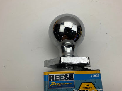 Reese 72805 Trailer Hitch Ball, 2'' Diameter, 3,500 Lbs. Capacity, 3/4'' Shank