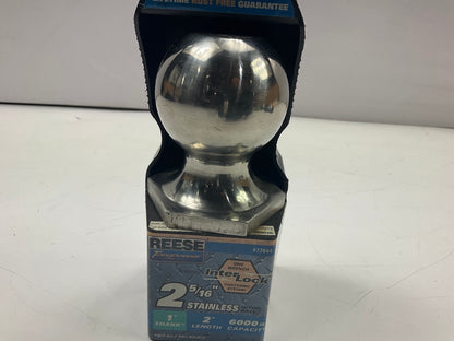 Reese 72844 Towpower Stainless Steel Interlock 2-5/16'' Hitch Ball