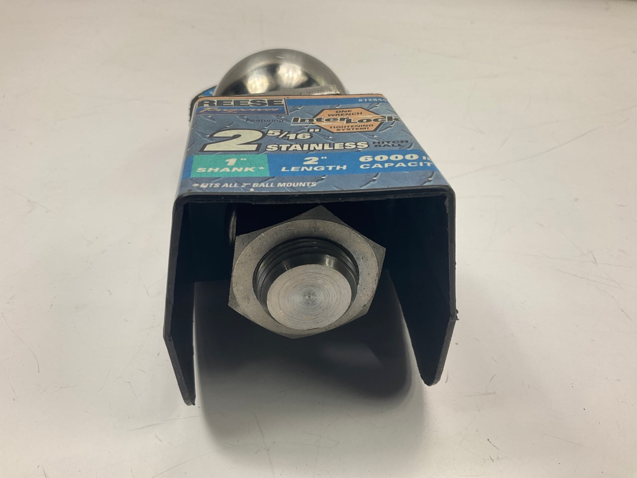 Reese 72844 Towpower Stainless Steel Interlock 2-5/16'' Hitch Ball