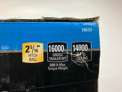 NO HARDWARE - Reese 74117 Pintle Hook & Ball 16,000lb Hook 14,000lb 2-5/16'' Ball