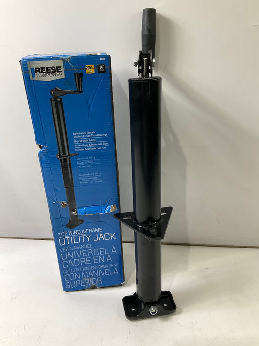 Reese 74407 Towpower Manual 2000 Lb. Trailer Jack