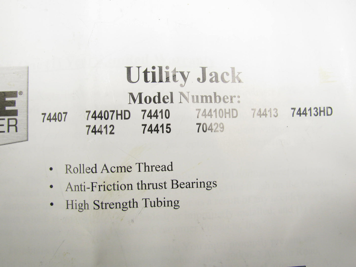 Reese 74410 Trailer Jack Swivel Mount, 6-Inch Wheel, 1,000 Lbs Lift