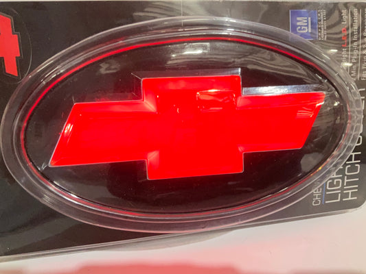 Reese 86062 LED Lighted ''Chevrolet Bowtie'' Hitch Cover For 1-1/4'' & 2'' Receivers