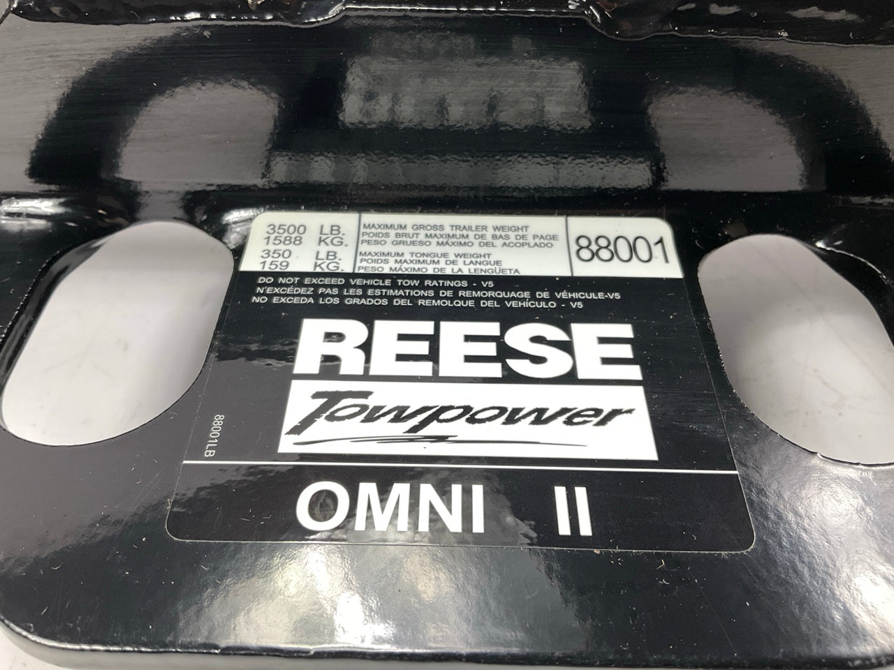 Reese 88001 Multi-Fit Trailer Hitch Class II 350/3500 Lbs,  With 1-1/4'' Receiver