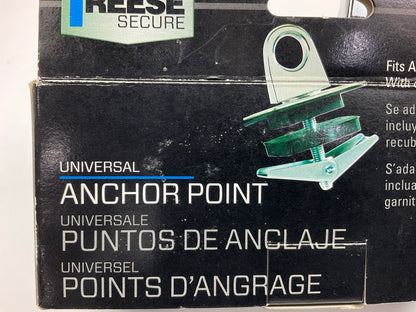 REESE 9423800 Pick-up Truck Universal Chrome Anchor Point 2-Pk Truck Bed Anchors