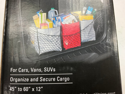 Reese 9424000 Hammock Truck Bed Or Trunk Cargo Storage Net, Black