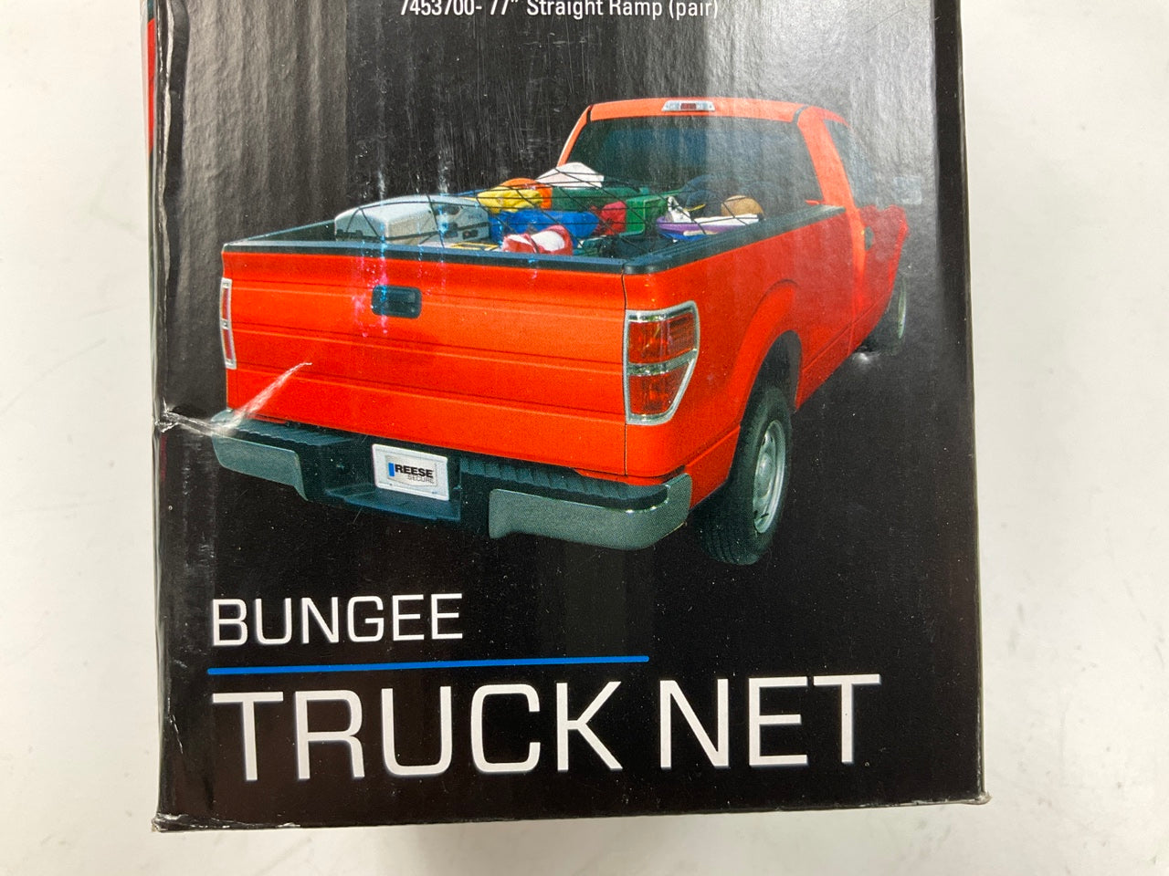 Reese 9424100 Secure Adjustable Bungee Truck Cargo Hold Down Net 60''x78''