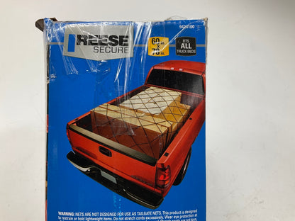 Reese 9424100 Secure Adjustable Bungee Truck Cargo Hold Down Net 60''x78''