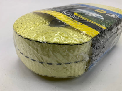 Reese 9426300 Reflective Recovery Tow Strap With Hook, 2'' X 20' Long