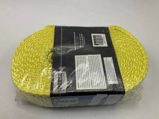 Reese 9426400 Reflective Tow Strap With Loop, 2'' X 20' Long, 5660lb Load