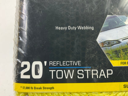 Reese 9426400 Reflective Tow Strap With Loop, 2'' X 20' Long, 5660lb Load