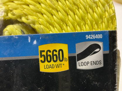 Reese 9426400 Reflective Tow Strap With Loop, 2'' X 20' Long, 5660lb Load