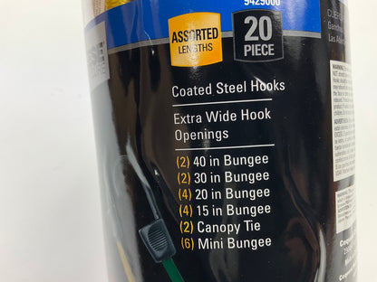 Reese 9429000 Bungee Cord Assortment Pack, 20 Pcs