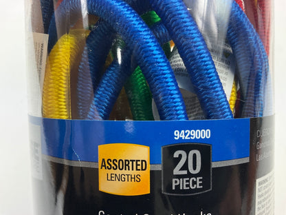 Reese 9429000 Bungee Cord Assortment Pack, 20 Pcs