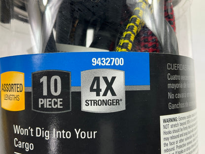 Reese 9432700 Secure Fat Strap Bungee Cord Assortment Jar, 10 Piece