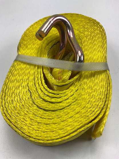 Reese 9482402 Secure Super Duty Ratchet Tie Down, 2'' X 27 Feet, 3300 Lbs Load