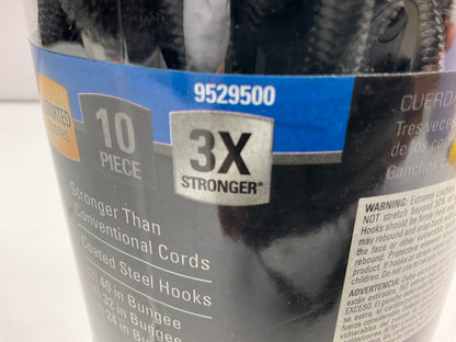 REESE 9529500 Secure Triple Strength Bungee Cord Assortment Pack, 10 Piece