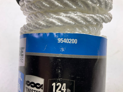 Reese 9540200 1/4'' X 50 Feet Nylon Rope For Securing Cargo, 124 Lbs Load Weight