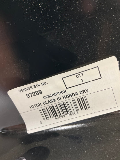 Reese 97209 Trailer Hitch Class 3 For 2012-2016 Honda CR-V