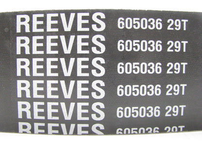 Reeves 605036 29T Replacement Motor Drive Belt 60503629T  2.75''x77.8''