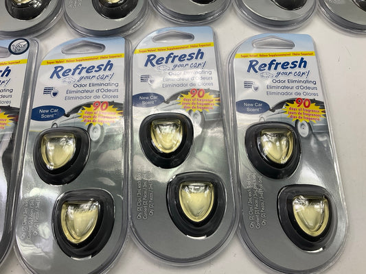 20 Pack - Car Air Freshener Odor Elimination ''New Car'' Scent Smell