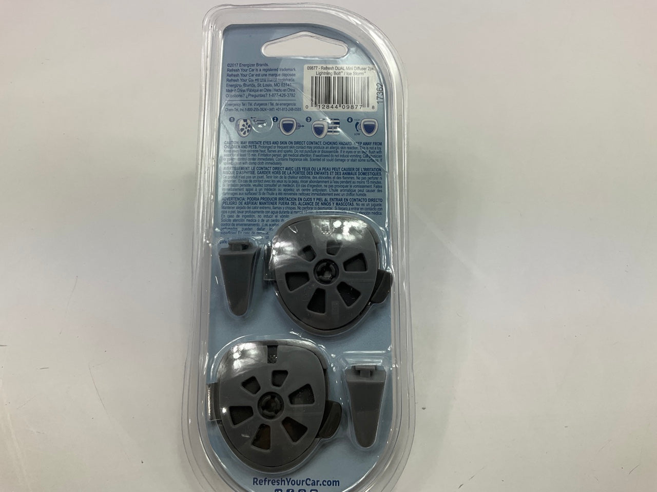 10 Pack - Car Air Freshener Odor Elimination ''Lightning Bolt'' Scent