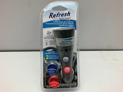 Pack Of 7 - Refresh Your Car 12 Volt Plug In Air Freshener 12V