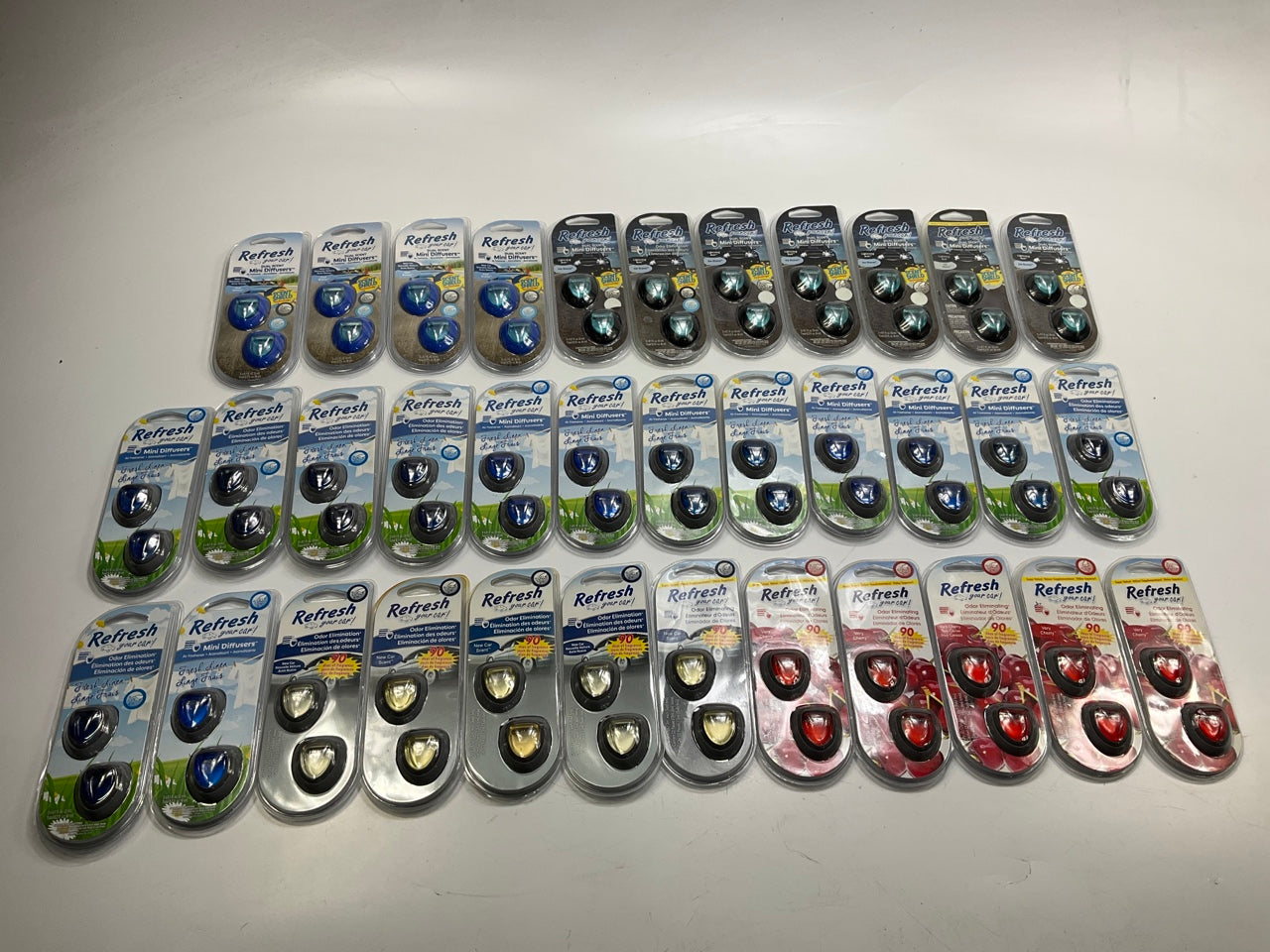 35  Assorted Mixed Air Freshener Car Scents - AIR FRESHENER Lot #3