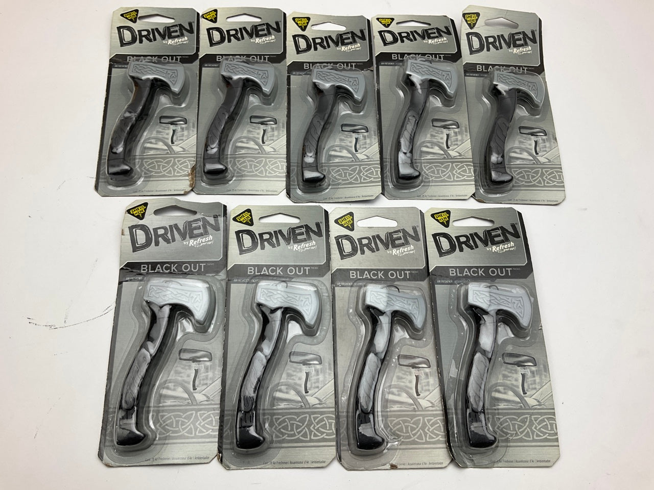 (9) Pack -  Refresh DAX407-1 Air Freshener - VIKING AXE Masculine Scent