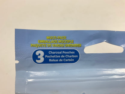 (5) Packs - Refresh  Activated Charcoal Pouch 45g Odor Elimator Air Fresheners