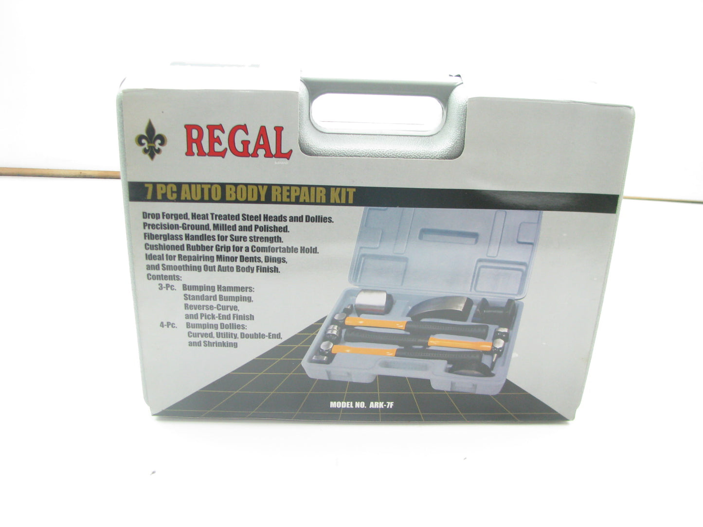 Regal ARK-7F 7 Piece Auto Body Repair Hammer & Dolly Kit