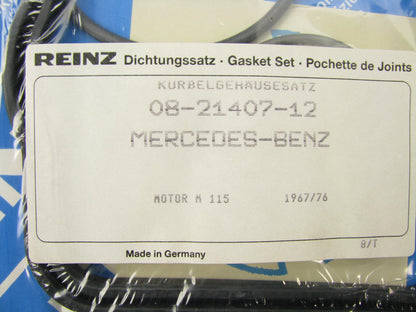 1967-1976 Mercedes Benz M115 Engine Oil Pan Gasket Set - Reinz Made In Germany