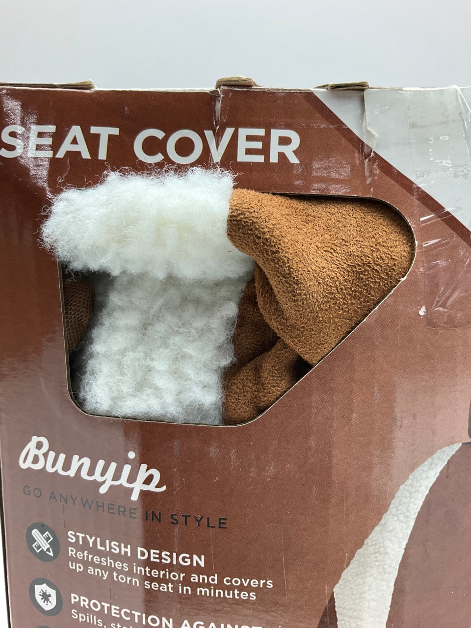 (2) Pilot 7101-10 - Faux Fur Bunyyip Low Back Seat Covers - DOES TWO SEATS