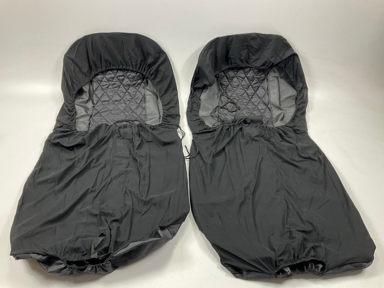 (2) Pilot 7103-10 - Puffer Low Back Seat Covers, UNIVERSAL