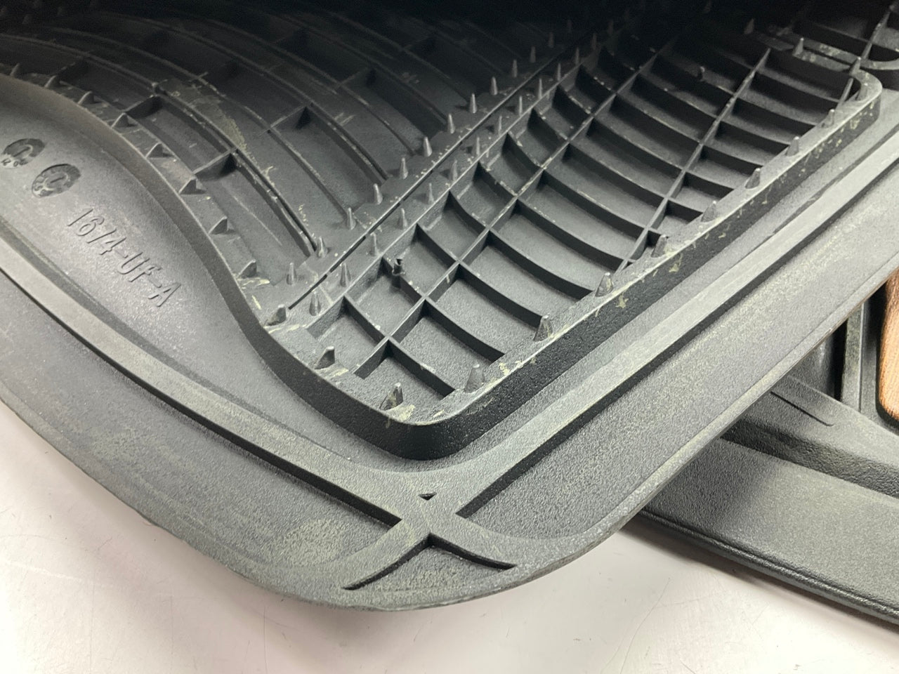 Remington 725-14  4-Piece Front & Rear Heavy Duty Rubber Floor Mats 27.5''x18.5''