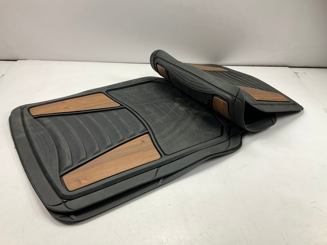 Remington 725-14  4-Piece Front & Rear Heavy Duty Rubber Floor Mats 27.5''x18.5''