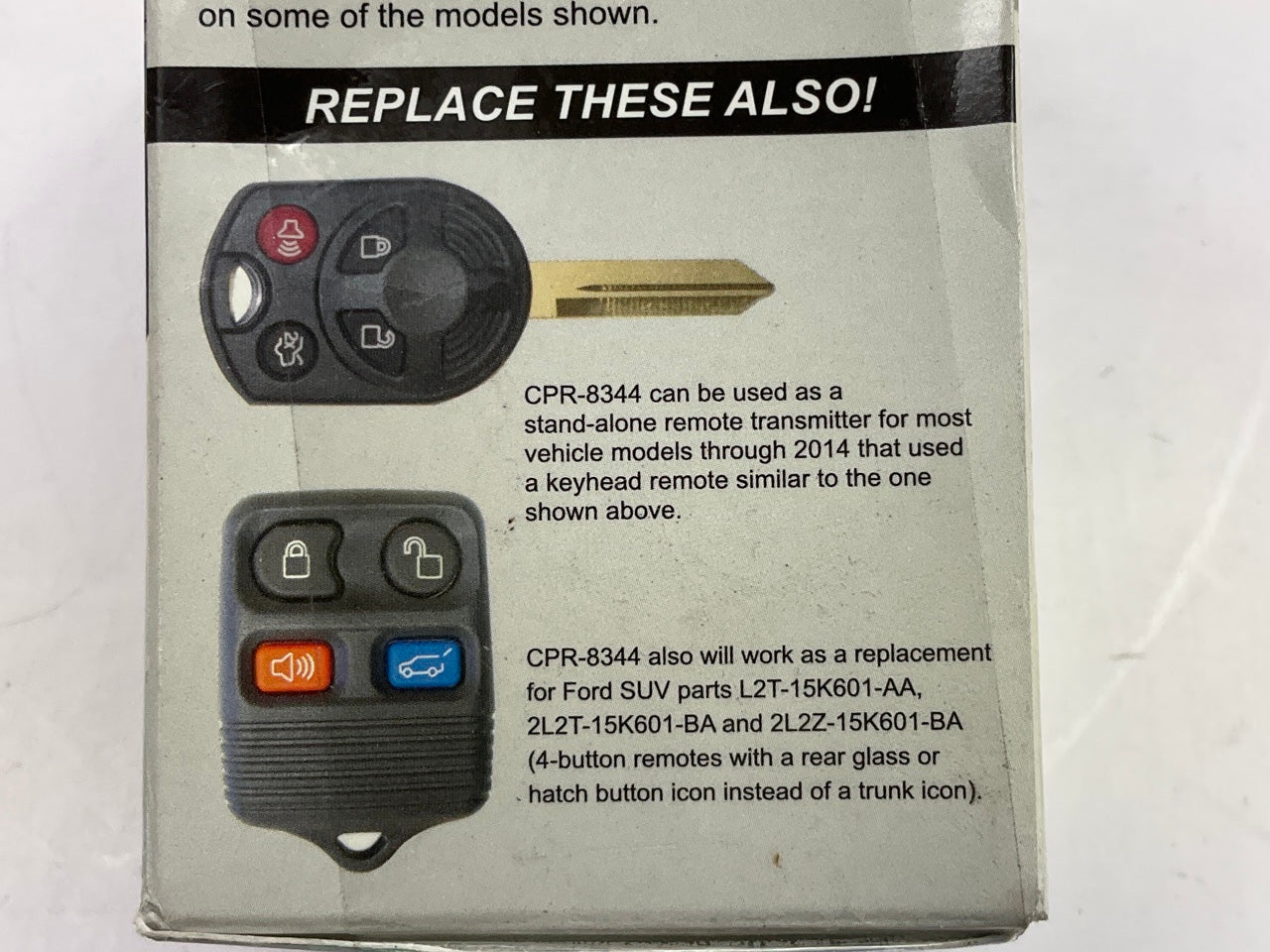 Remotes Unlimited CPR-8344 Keyless Entry Remote / Fob Transmitter