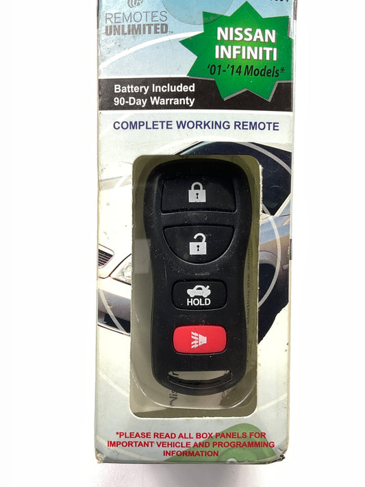 Remotes Unlimited CPR-8504 Keyless Entry Remote Key Fob Transmitter For Nissan