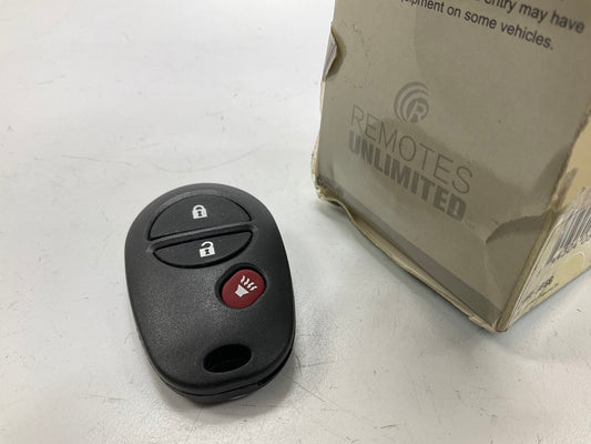 OPEN BOX Remotes Unlimited CPR-8666 Keyless Entry Remote / Fob 3-Button