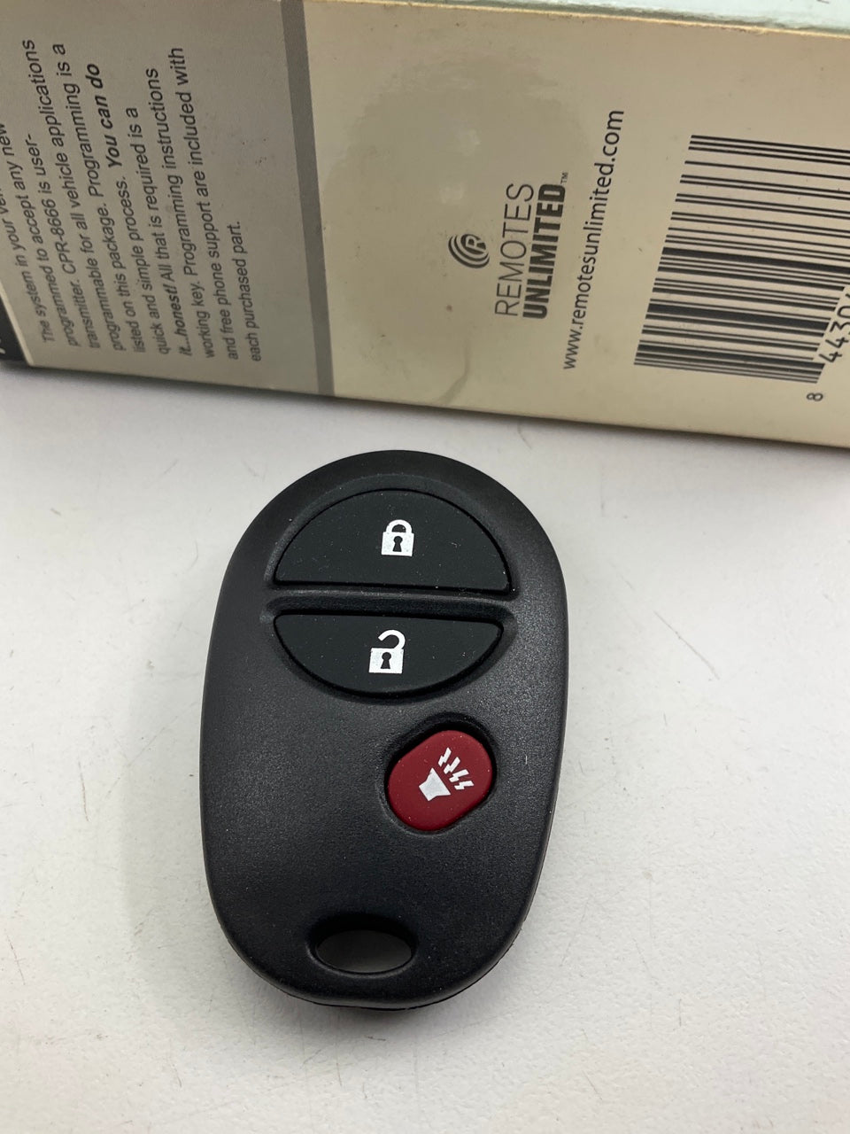Remotes Unlimited CPR-8666 Keyless Entry Remote / Fob 3-Button