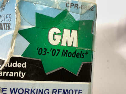 Remotes Unlimited CPR-8852 Keyless Entry Remote / Fob Transmitter