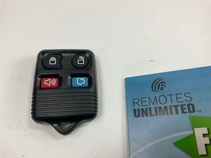 Remotes Unlimited CPR9344 Keyless Entry Remote / Fob Transmitter - Ford 4-Button