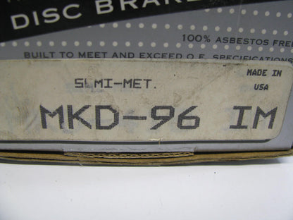 Remsa MKD-96 Front Disc Brake Pads For 1975-1980 Volkswagen Rabbit