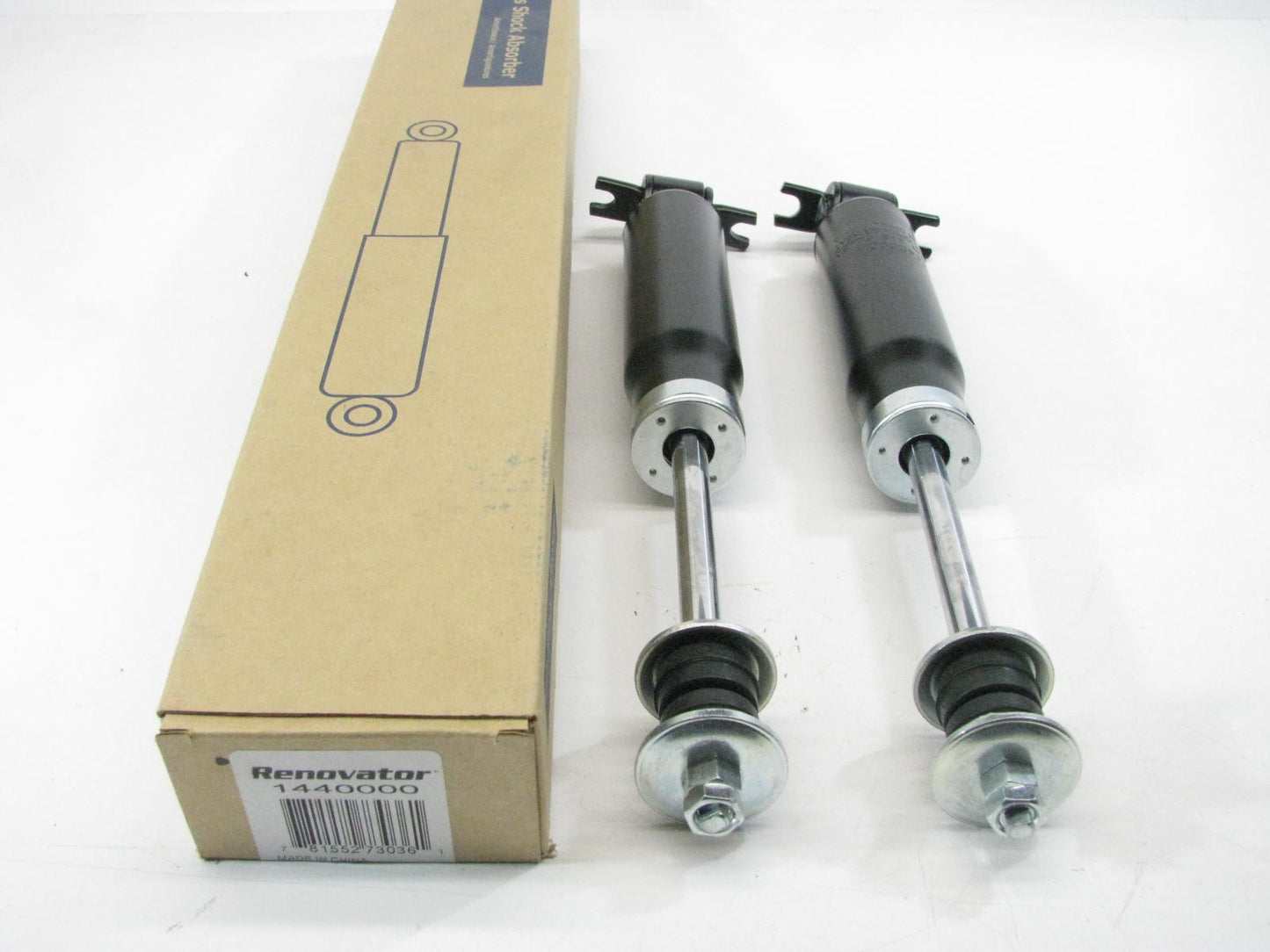 (2) Renovator 1440000 Suspension Shock Absorber - Front